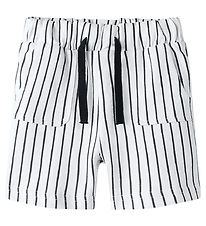 Name It Shorts - NmmJakob - Striped - Bright white Name It Shorts - NmmJakob - Striped - Bright white