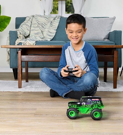 Monster Jam Fjernstyret Truck - 1:24 - Grave Digger
