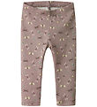Name It Leggings - NbfJoyane - Purple Dove