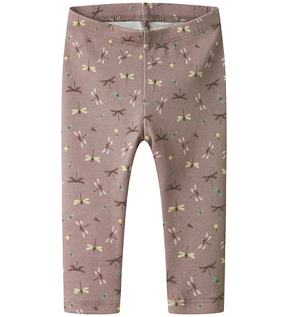 Name It Leggings - NbfJoyane - Purple Dove