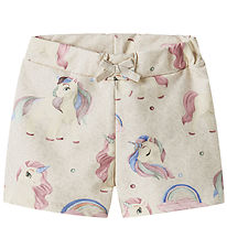 Name It Sweatshorts - NmfDarlinga - Peyote Melange Name It Sweatshorts - NmfDarlinga - Peyote Melange