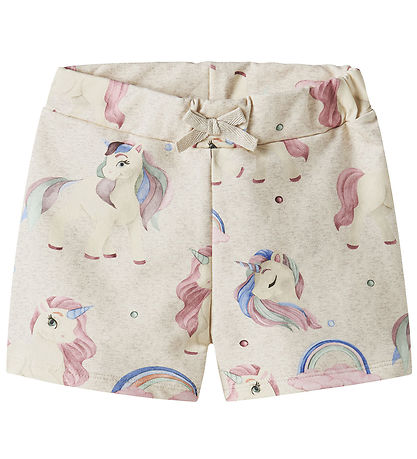 Name It Sweat Shorts - NmfDarlinga - Peyote Melange