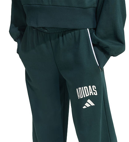 adidas Performance Sweatpants - JG CLGT W - Aurivy/Hvid