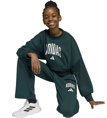 adidas Performance Sweatpants - JG CLGT W - Aurivy/Hvid