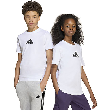 adidas Performance T-shirt - J ANIME - Hvid