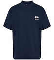 Hummel T-shirt - hmlLoose - Dark Sapphire m. Print Hummel T-shirt - hmlLoose - Dark Sapphire m. Print