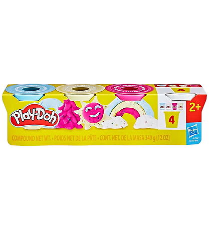 Play-Doh 플레이 도우 - 4개입 - 340g - 컨페티 펀
