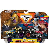 Monster Jam Truck - 1:64 - Marvel - 2-pak - Thanos vs Thor Monster Jam Truck - 1:64 - Marvel - 2-pak - Thanos vs Thor