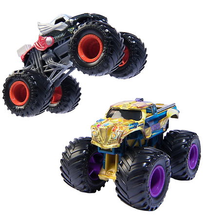 Monster Jam Truck - 1:64 - Marvel - 2-pak - Thanos vs Thor Monster Jam Truck - 1:64 - Marvel - 2-pak - Thanos vs Thor