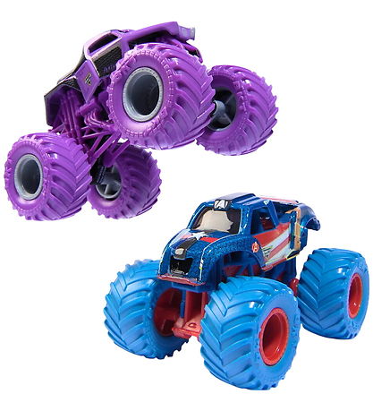 Monster Jam Truck - 1:64 - Marvel - 2-pak - Captain America vs B