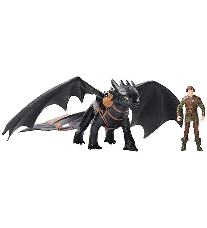 Dragons Legetøjsfigurer - Toothless & Hiccup