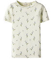 Lil Atelier T-shirt - NmfGayo - Coconut Milk/Forget Me Not Lil Atelier T-shirt - NmfGayo - Coconut Milk/Forget Me Not