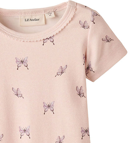 Lil' Atelier Body k/æ - NbfGayo - Peach Blush/Butterfly