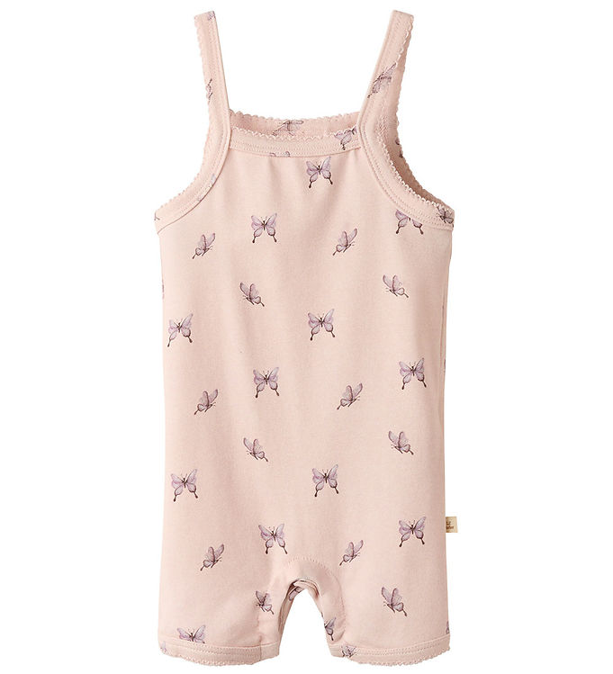 Lil' Atelier Sommerdragt - NbfGayo - Peach Blush/Butterfly