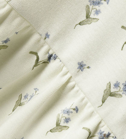 Lil' Atelier Dress - NmfGayo - Coconut Milk/Forget Me Not