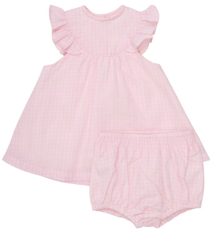 Minymo Kjole m. Bloomers - Light Rose