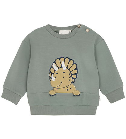 Minymo Sweatshirt - Viskose/Bomuld - Sea Spray