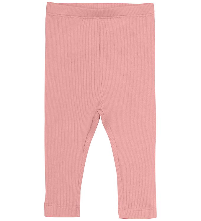 Minymo Leggings - Modal/Bomuld - Rib - Rosette
