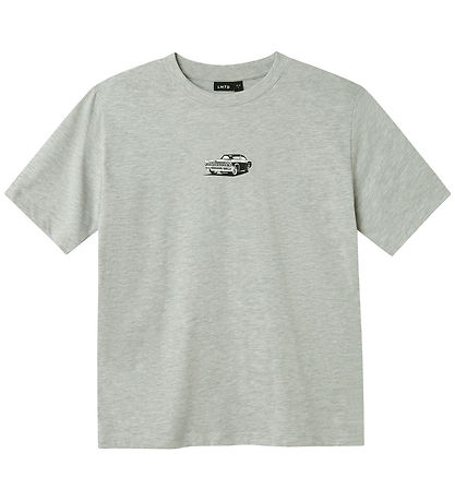 T-Shirt LMTD - NlmShostar - Marron Clair Chiné/Voiture
