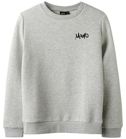 Sweat-shirt LMTD - NlmEddy - Marron Clair Chiné av. Imprimé