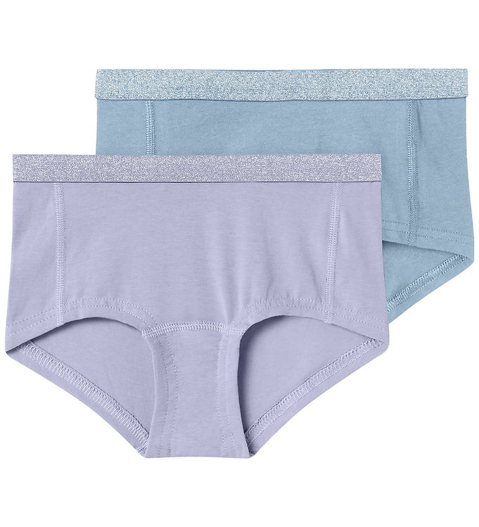 Name It Hipsters - Noos - NkfHipster - 2-pak - Lilla/Blå