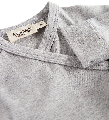 MarMar Bodysuit l/s - Belita - Noos - Light Grey Melange