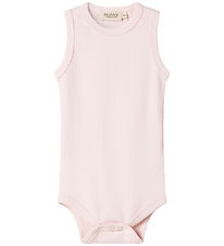 MarMar Body u/æ - Rib - Sleeveless - Noos - Rosa MarMar Body u/æ - Rib - Sleeveless - Noos - Rosa