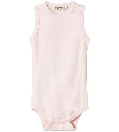 MarMar Bodysuit Sleeveless - Rib - Sleeveless - Noos - Pink