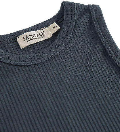 MarMar Bodysuit Sleeveless - Rib - Sleeveless - Noos - Blue