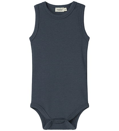 MarMar Bodysuit Sleeveless - Rib - Sleeveless - Noos - Blue