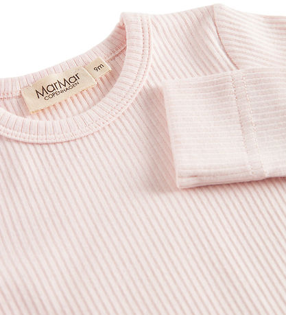 MarMar Bodysuit l/s - Rib - Modal - Noos - Pink