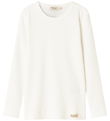 MarMar Bluse - Rib - Plain - Noos - Gentle White MarMar Bluse - Rib - Plain - Noos - Gentle White