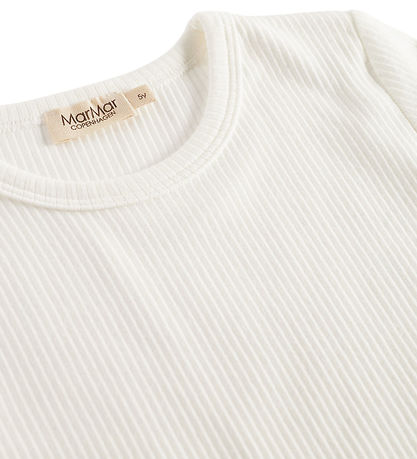 Blouse MarMar - Rib - Plain - Noos - Doux White