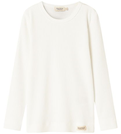 Blouse MarMar - Rib - Plain - Noos - Doux White