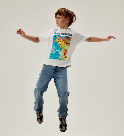 Name It T-shirt - NkmSkylar - Pokémon - Bright White