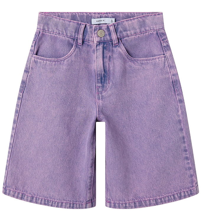 Name It Shorts - Denim - NkfRose - Orchid/Overdyed