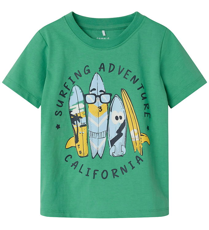 Name It NmmPfreddis T-shirt - Green Spruce