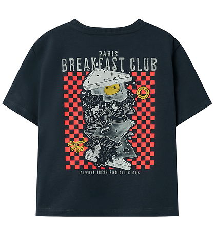 Name It T-shirt - NmmDartin - Ombre Blue/Breakfast Club Name It T-shirt - NmmDartin - Ombre Blue/Breakfast Club