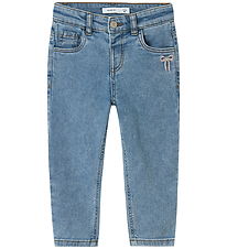 Name It Jeans - Noos - NmfBella - Medium Blue Denim/Bom Embroide Name It Jeans - Noos - NmfBella - Medium Blue Denim/Bom Embroide