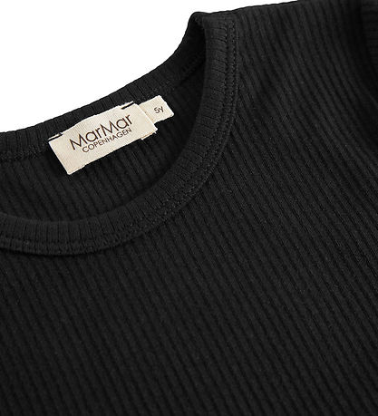 Blouse MarMar - Rib - Plain - Non - Noir
