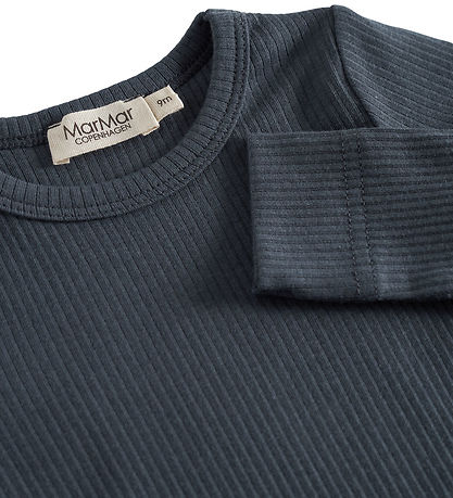 MarMar Bodysuit l/s - Rib - Modal - Noos - Blue