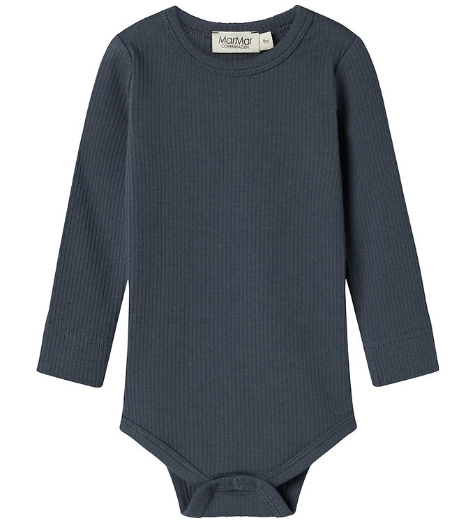 MarMar Body l/æ - Rib - Modal - Noos - Blå billede