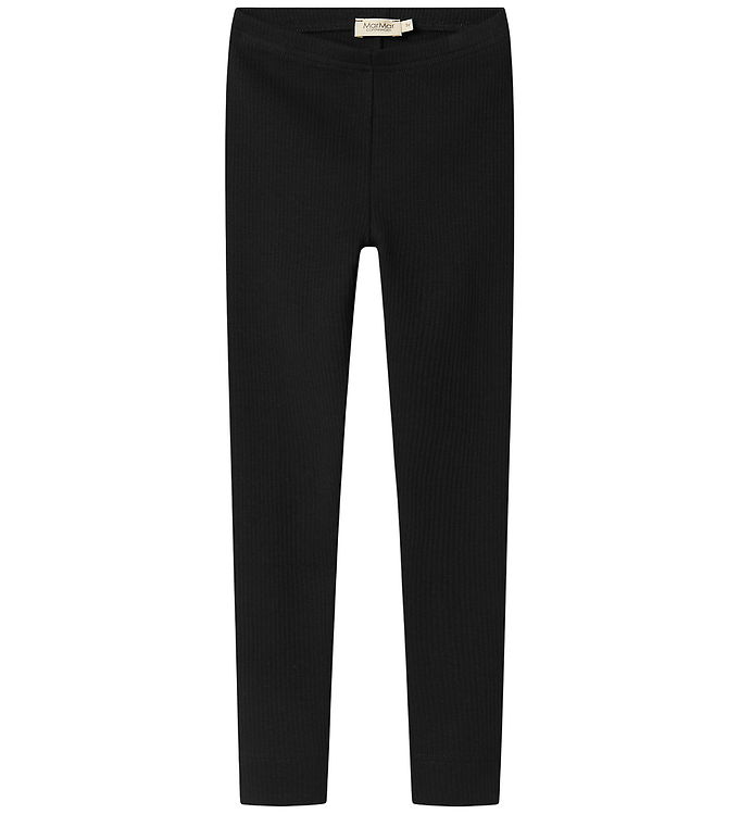 MarMar Leggings - Rib - Modal - Sort