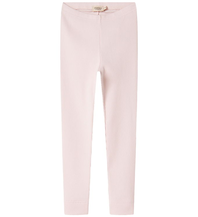 MarMar Leggings - Rib - Modal - Rosa billede