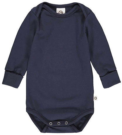 Müsli Bodysuit l/s - Cozy Me - 2-Pack - Poetry Green/Night Blue