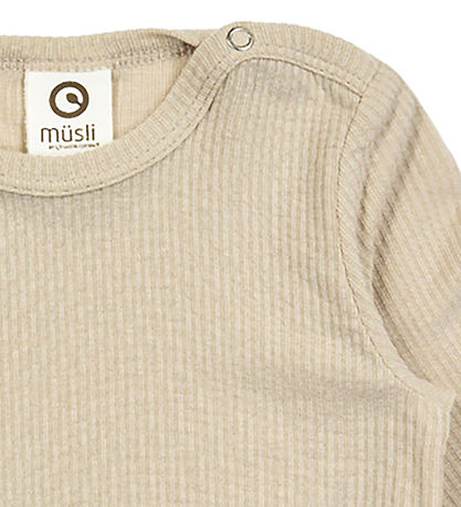 Müsli Blouse - Rib - Mellow - Cashmere