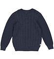 Müsli Bluse - Strik - Cable - Night Blue Müsli Bluse - Strik - Cable - Night Blue