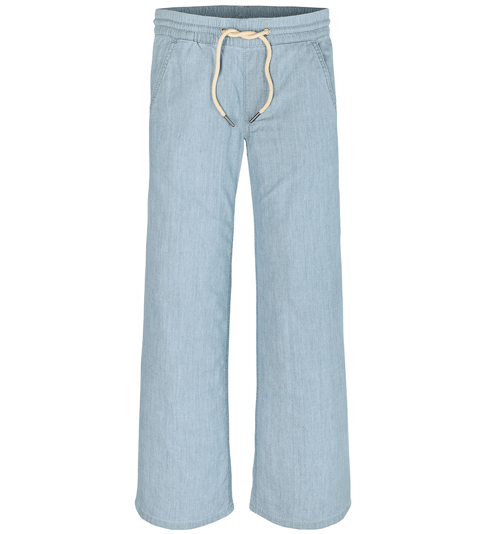 Pantalon Calvin Klein - Chino - Azur Light - Calvin Klein - 16 ans 176 - Pantalon - Coton 48 €