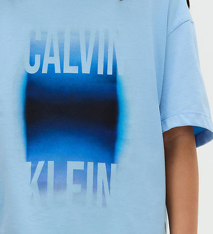 Calvin Klein T-shirt - Gradient Graphic - Blue Bell Calvin Klein T-shirt - Gradient Graphic - Blue Bell