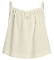 Calvin Klein Top - Crinkle - Tofu Calvin Klein Top - Crinkle - Tofu